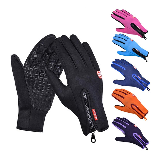 Winter touch screen gloves