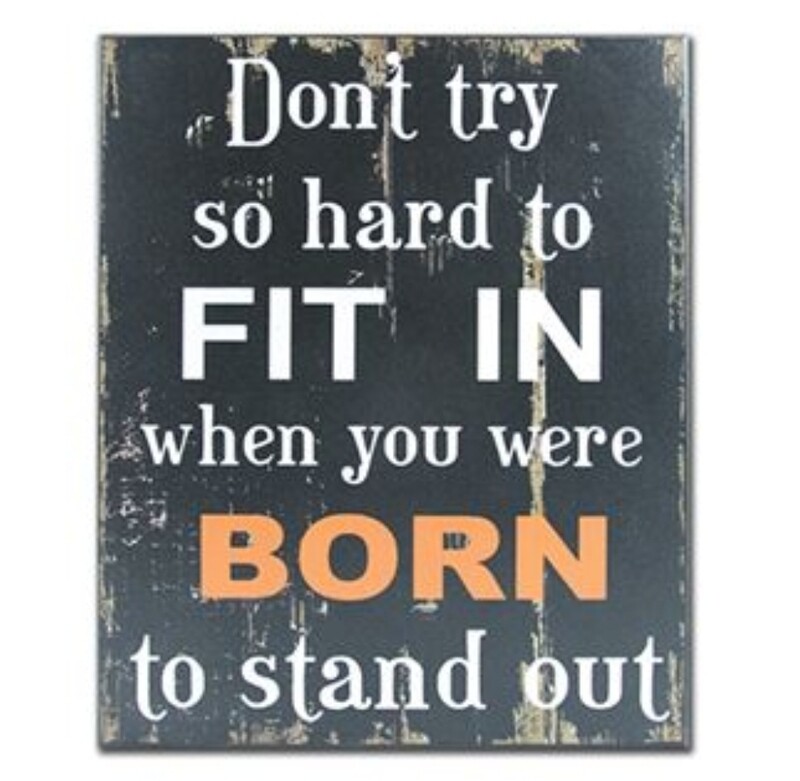 Stand Out Wall Plaque