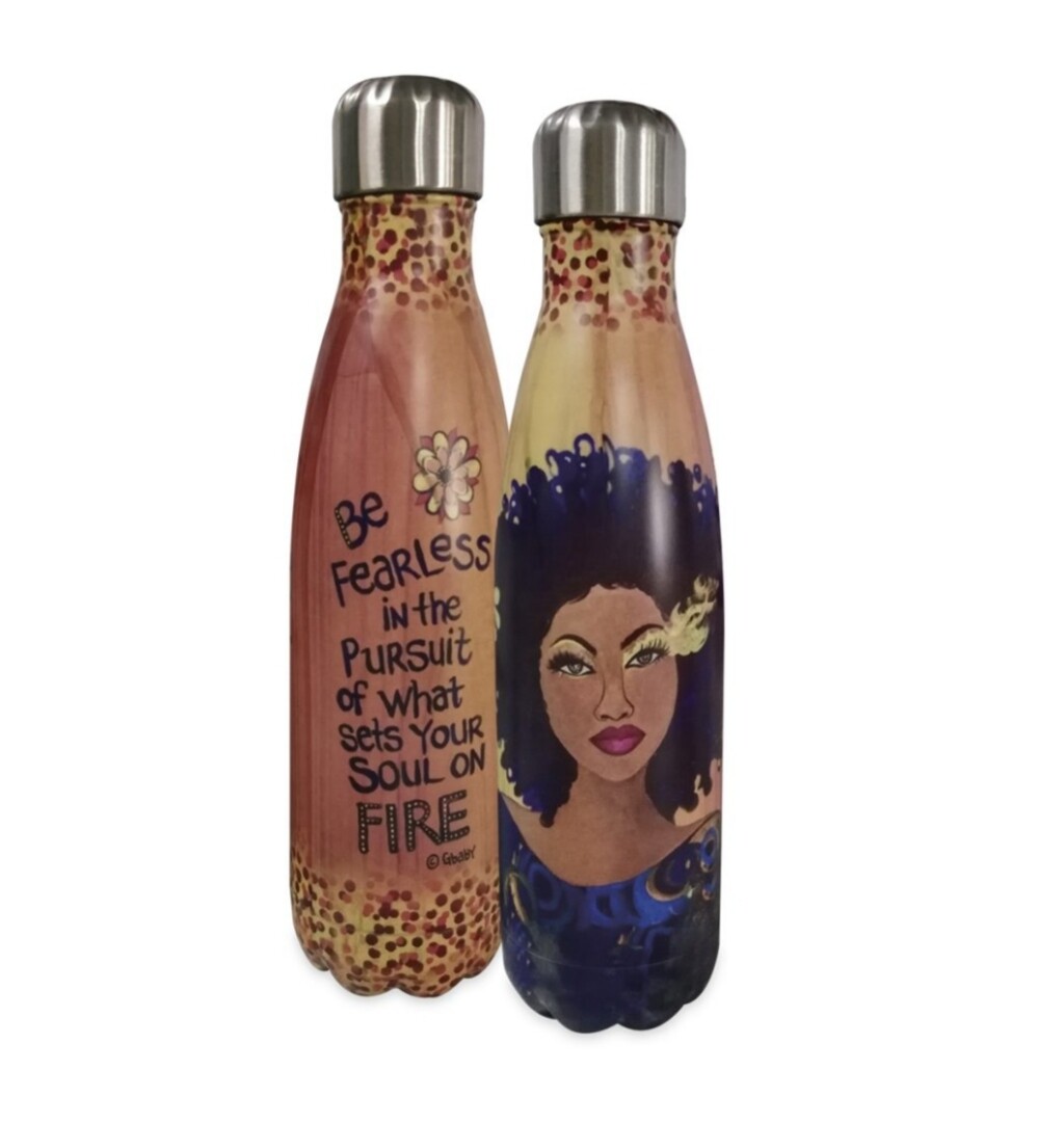 Soul On Fire Stainless Steel Bottle