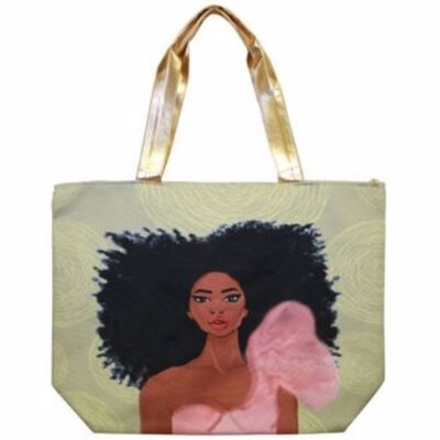 Strong Diva Canvas Tote