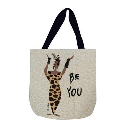 Be You Woven Tote Bag