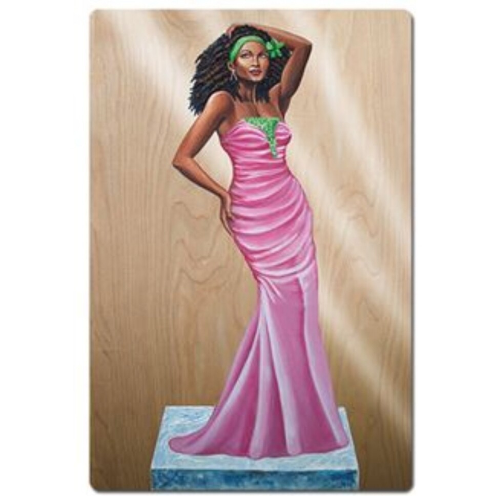 Pink Diva Magnet