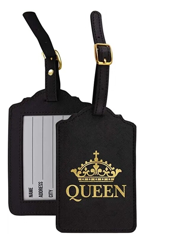 Queen Luggage Tag