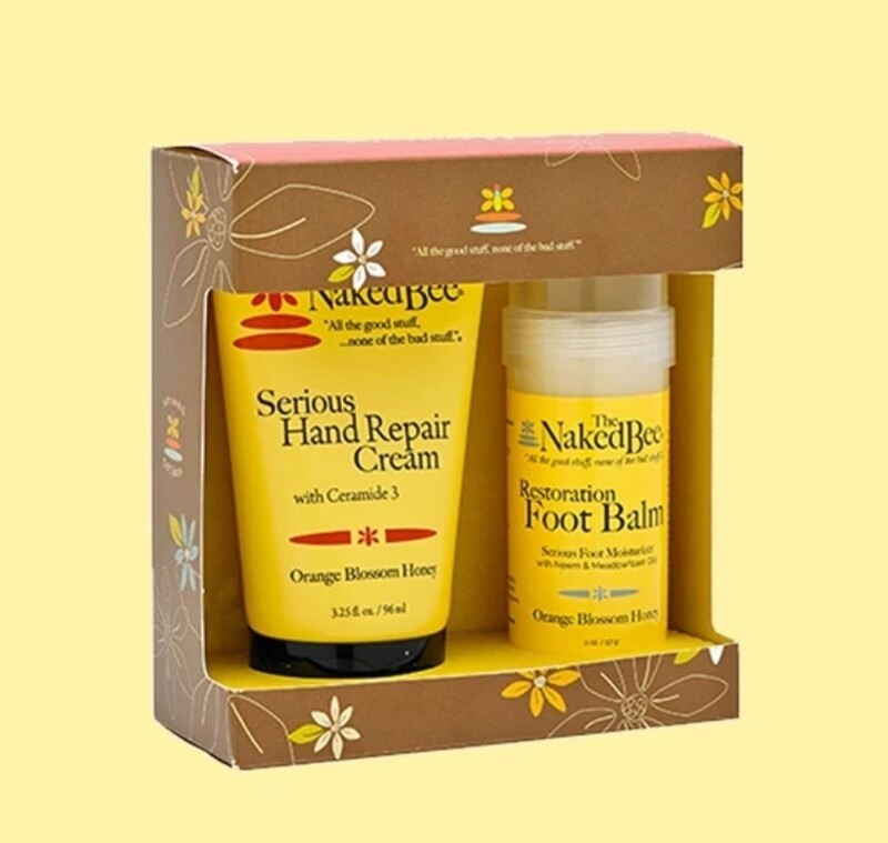 The Naked Bee Orange Blossom Honey Hands & Feet Gift Set