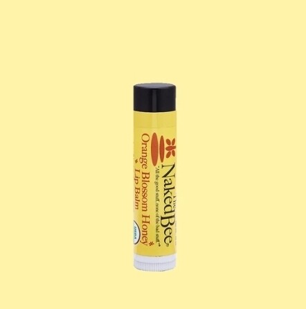 The Naked Bee Orange Blossom Honey Lip Balm .15 oz
