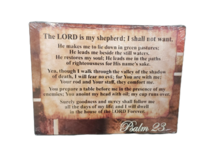 Psalm 23 Cutting Board