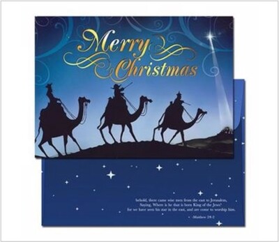 Wise Men Merry Christmas Cards