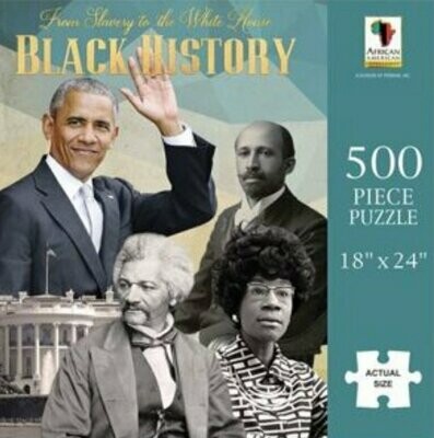 From Slavery to the White House - Black History Puzzle