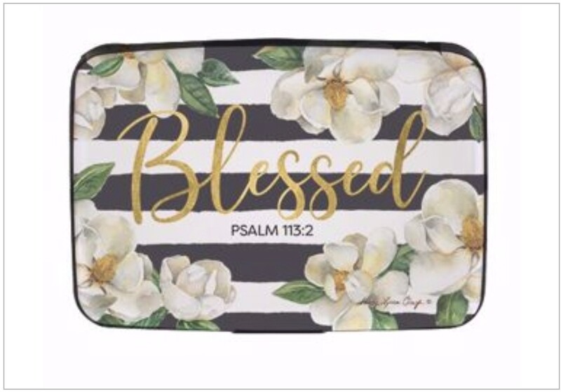 Blessed Magnolia Card Holder