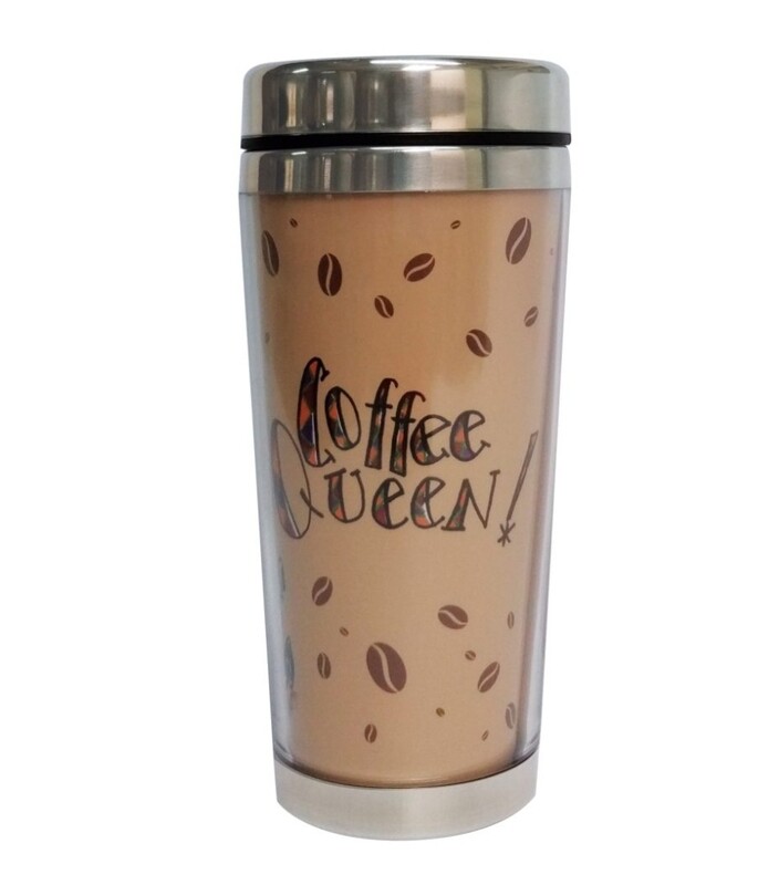 Coffee Queen Trouble Travel Cup
