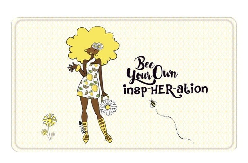 Be Your Own Inspiration Foam Bath Mat