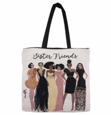 Sister Friends Tote Bag