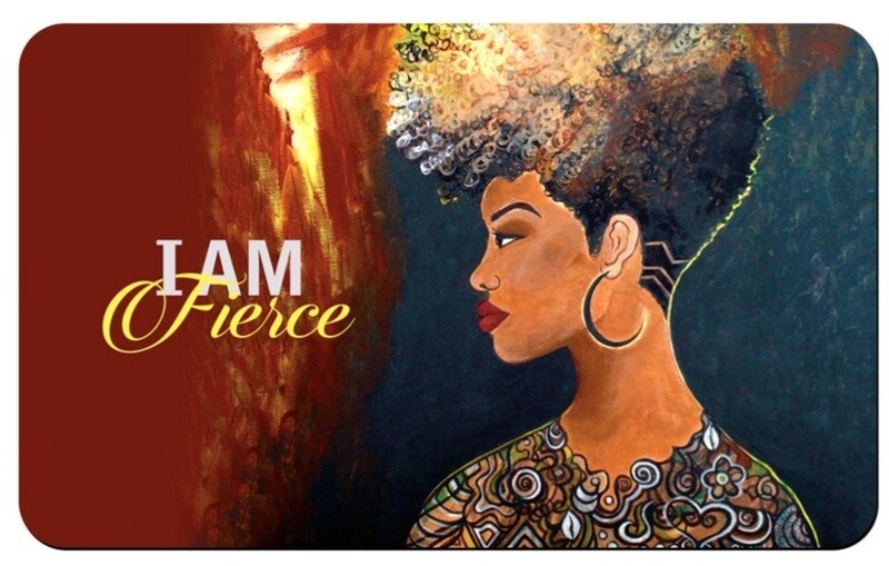 I AM Fierce Interior Floor Mat