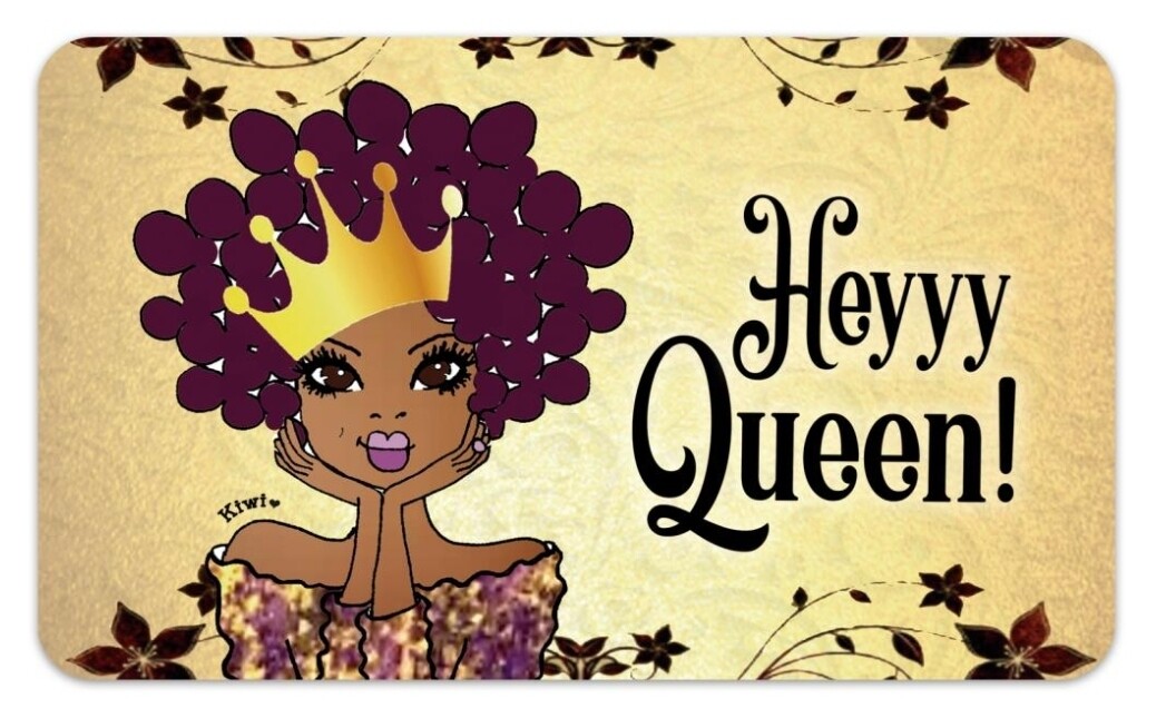Heyyy Queen Interior Floor Mat