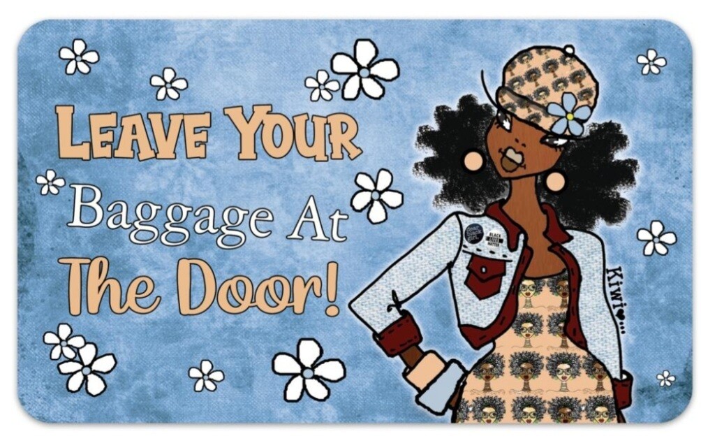 Leave Your Baggage Interior Floor Mat
