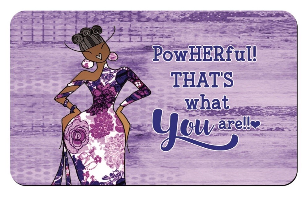 PoweHERful! Interior Floor Mat