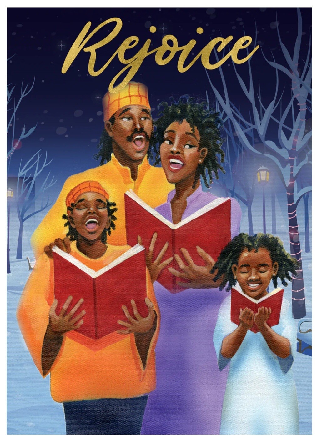 Rejoice Christmas Card