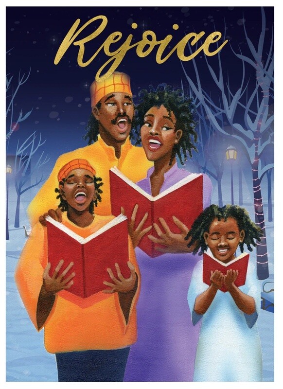 Rejoice Christmas Card