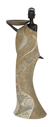 Tribal Woman In Olive