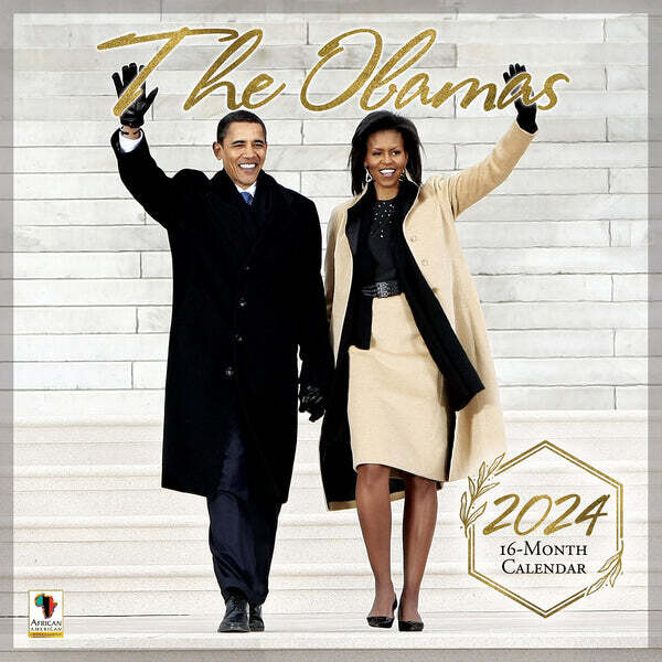 2024 The Obamas Wall Calendar