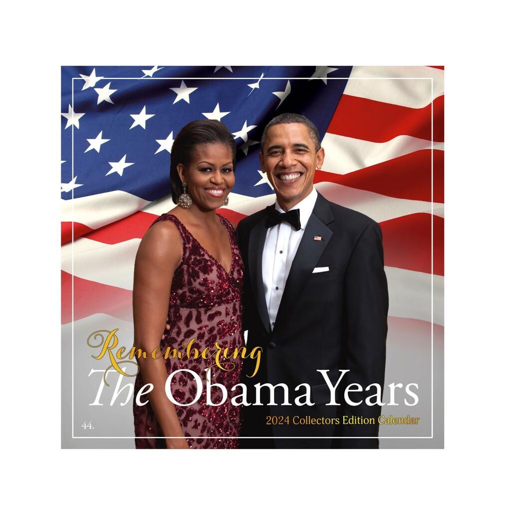 2024 Remembering the Obama Years Wall Calendar