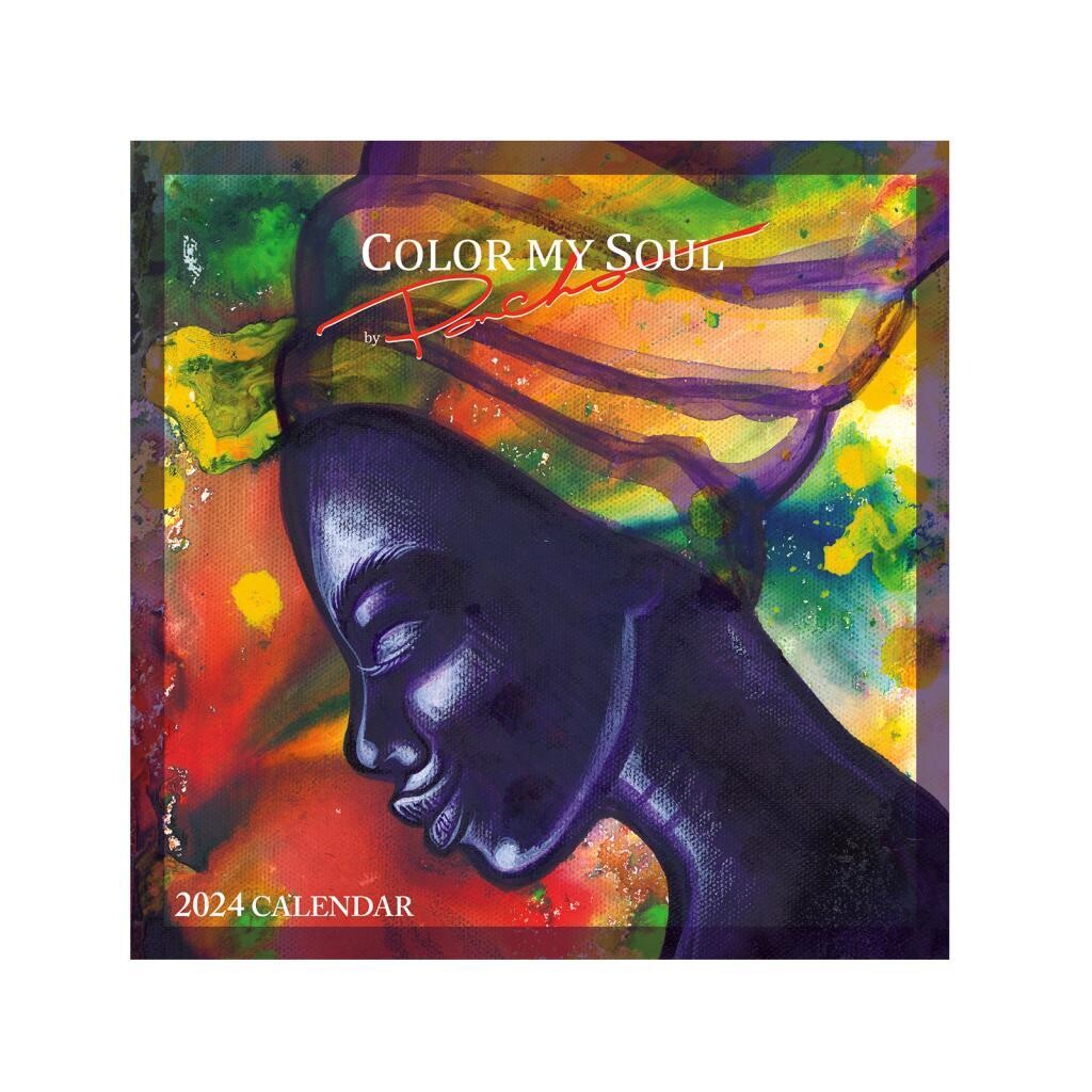 Color My Soul - Poncho Wall Calendar