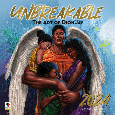 2024 Unbreakable - The Art of Dion'Jay Wall Calendar