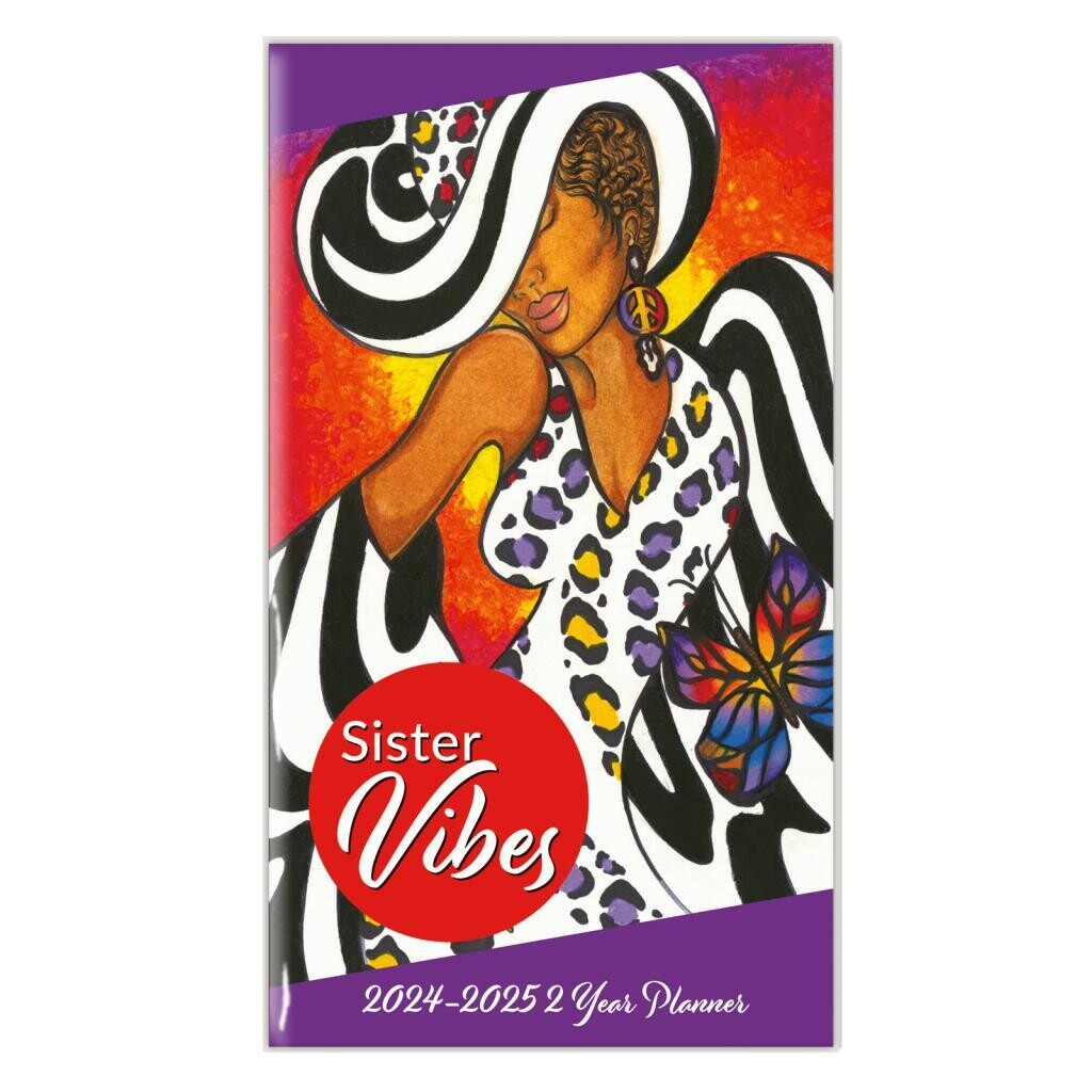 Sister Vibes 2024-2025 Checkbook Planner