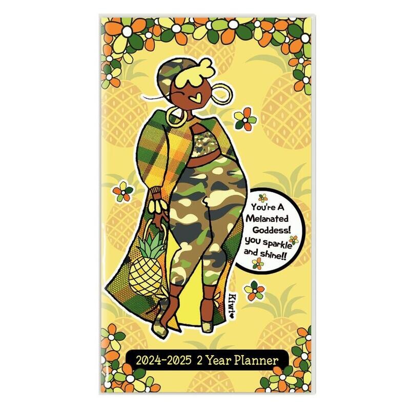 You're A Melanated Goddess 2024-2025 Checkbook Planner