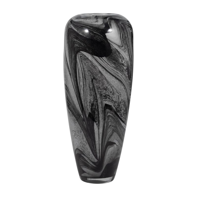 Katrina Gray Swirl  Large Vase