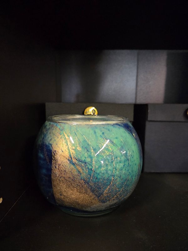 Northern Lights Esque 4" Candle - Cucumber & Lily