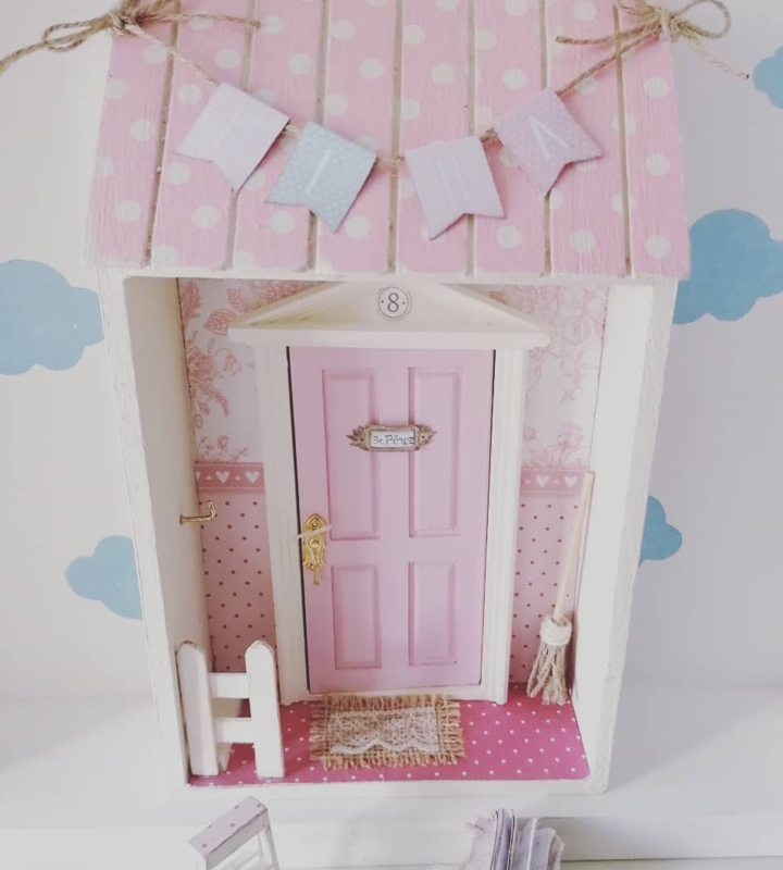 Casita Ratón Pérez rosa