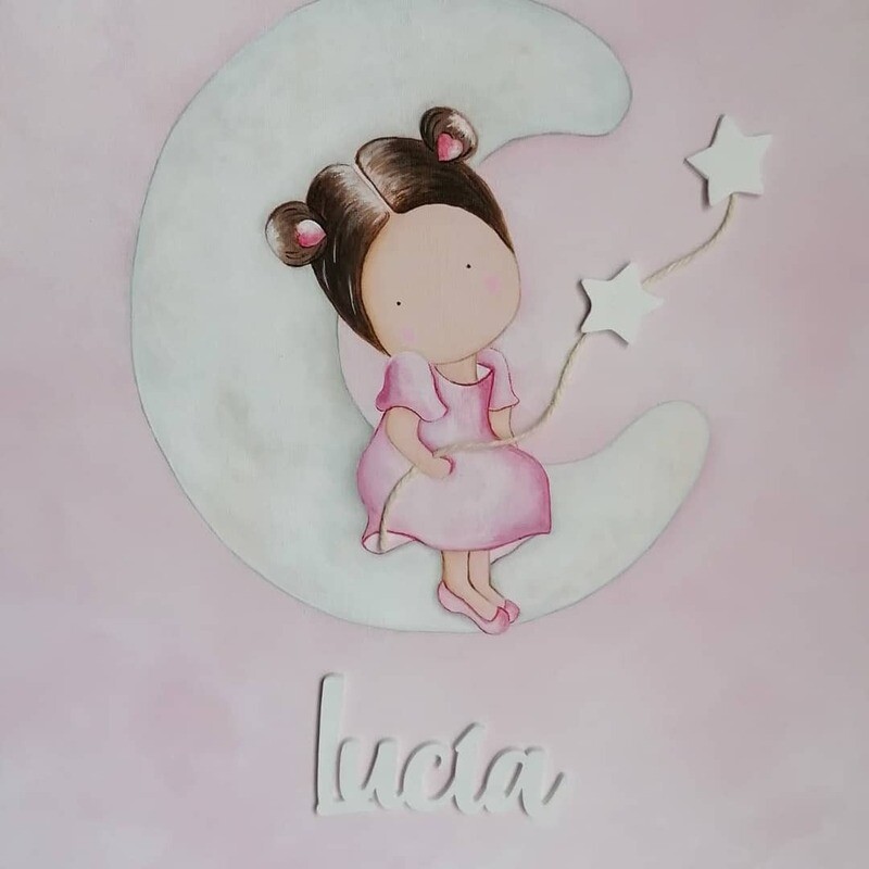Lienzo infantil personalizado