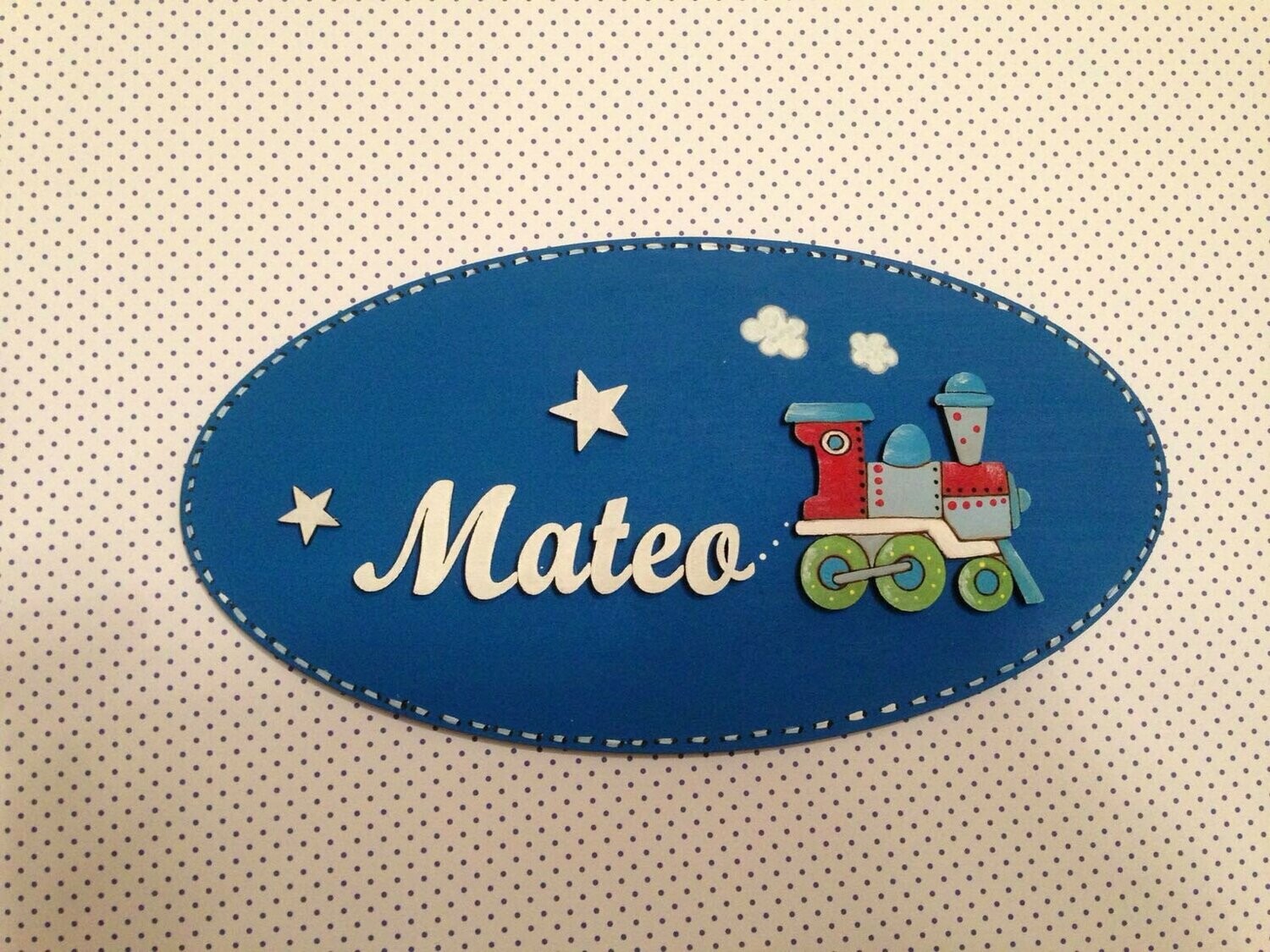 Placas infantiles con nombre