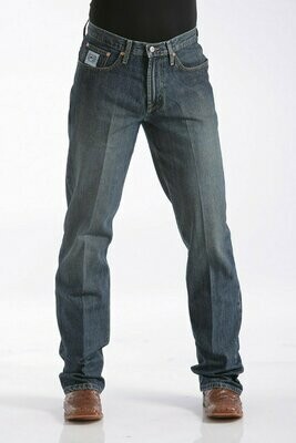 WHITE LABEL JEANS MENS RELAXED FIT - DARK STONEWASH