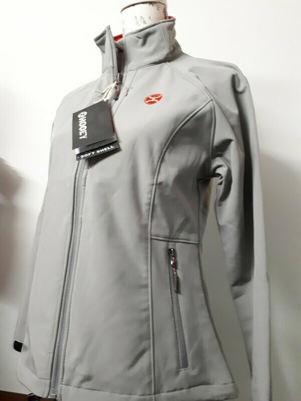 SOFTSHELL JACKET - grey  HOOEY