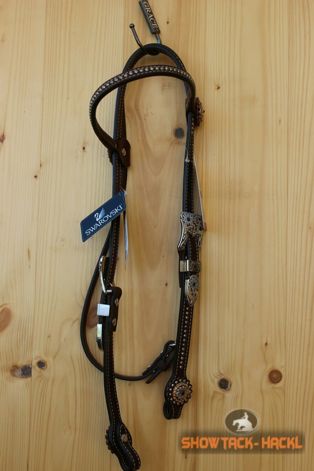 Headstall / Kopfstück Weaver Swarovski