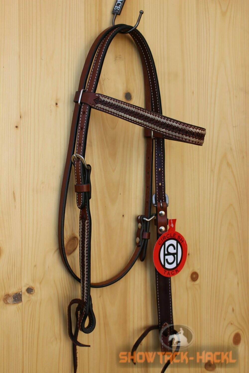 Hedstall / Kopfstück Circul Rohleder braid