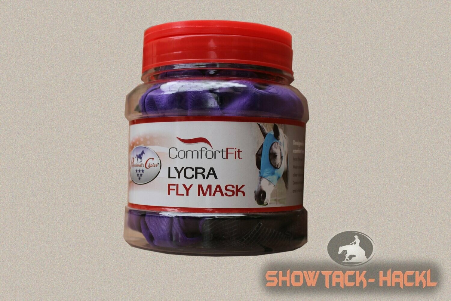 Fliegenschutz Maske / Fly Mask ComfortFit farbe lila