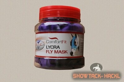 Fliegenschutz Maske / Fly Mask ComfortFit farbe lila
