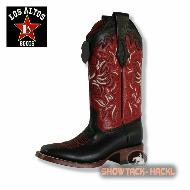 Los Altos schwarz rot Damen