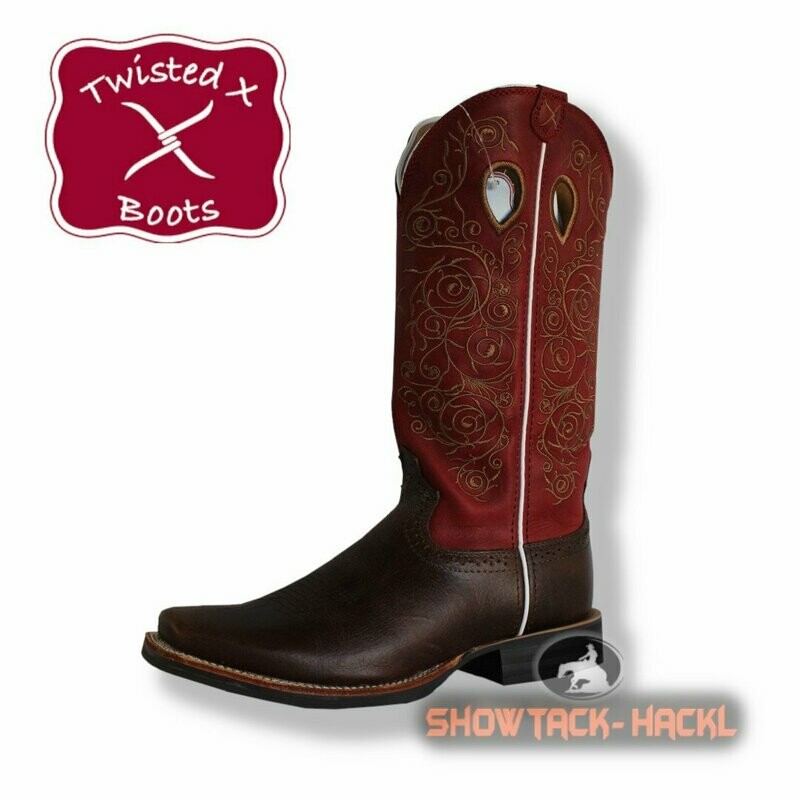 Twisted X rot braun Damen
