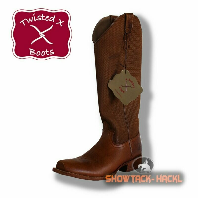 Twisted X  mittelbraun Damen