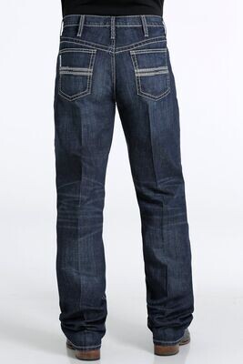 MEN'S RELAXED FIT stretch WHITE LABEL - DARK STONEWASH MB92834039