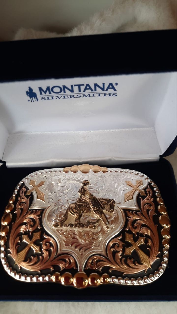 MontanaSilversmiths Buckles "New Reiner"