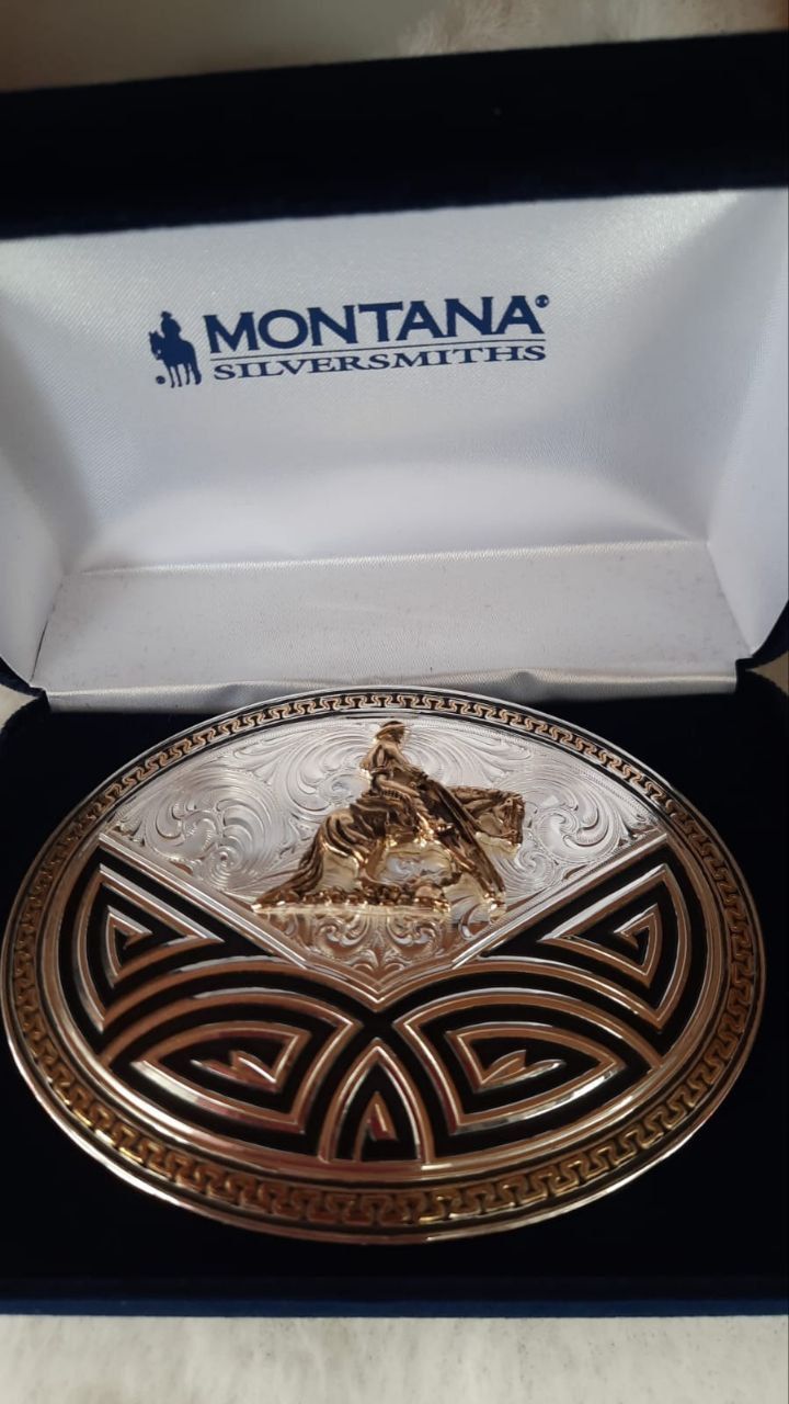 MontanaSilversmiths Buckles "New Reiner"
