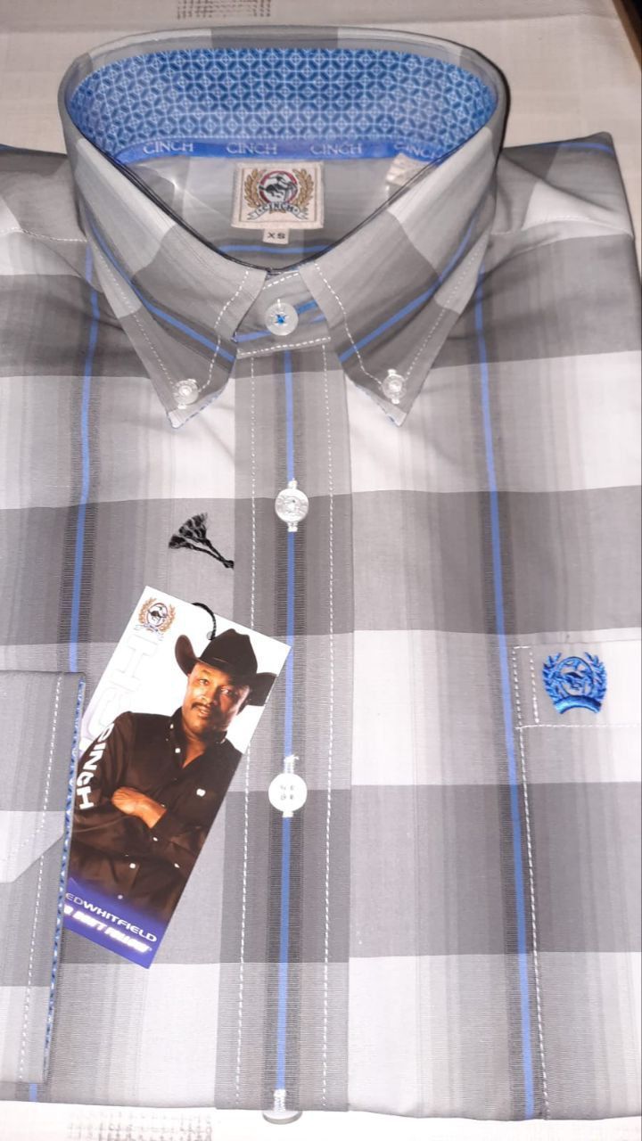MEN'S SOLID  BUTTON-DOWN WESTERN SHIRT