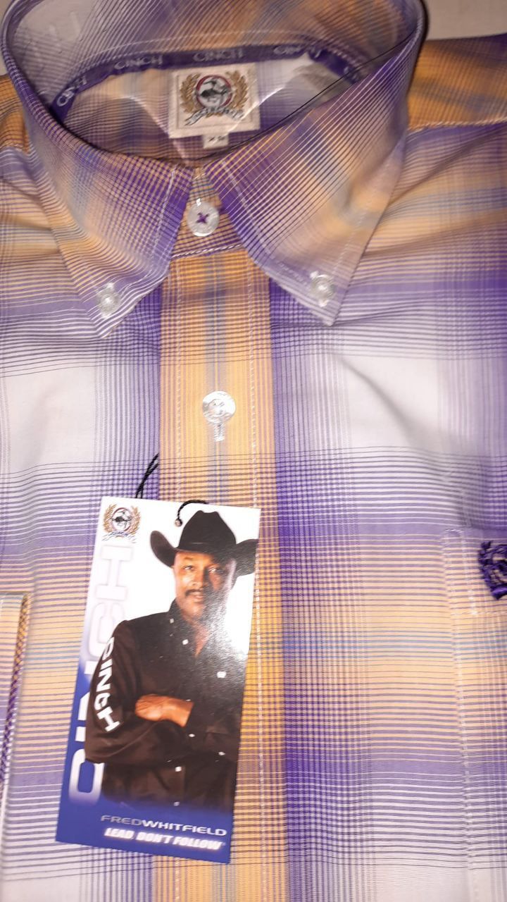 MEN'S SOLID  BUTTON-DOWN WESTERN SHIRT