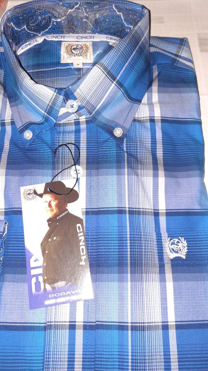 MEN'S SOLID  BUTTON-DOWN WESTERN SHIRT