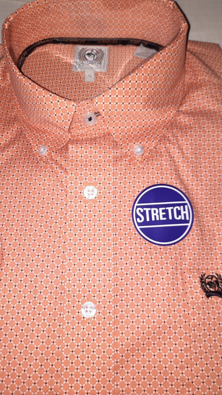MEN'S SOLID  BUTTON-DOWN WESTERN SHIRT